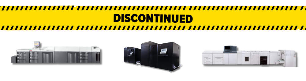 Discontinued MICR printers