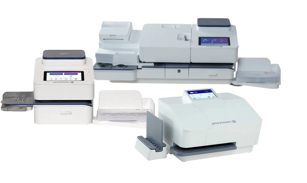 Pitney Bowes SendPro postage meter machines 