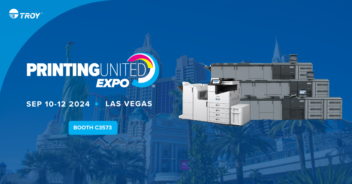 Printing United Banner with Las Vegas scenery in the background 